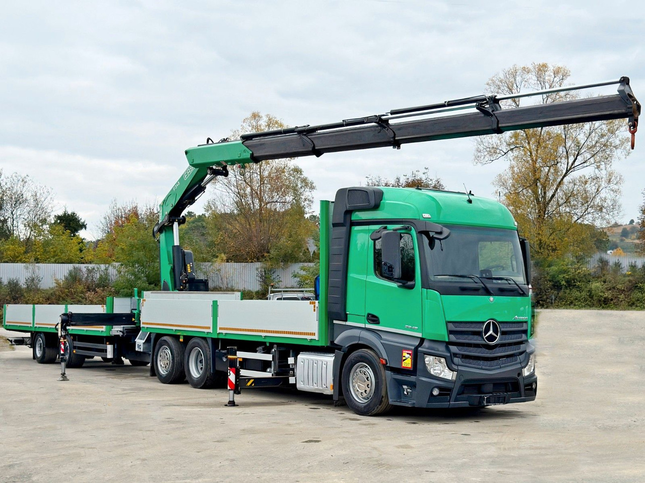 Mercedes-Benz ACTROS 2645* FASSI F345 RA 2.4/FUNK+Anhänger - Kranbil: bild 2 Mercedes-Benz ACTROS 2645* FASSI F345 RA 2.4/FUNK+Anhänger - Kranbil: bild 2