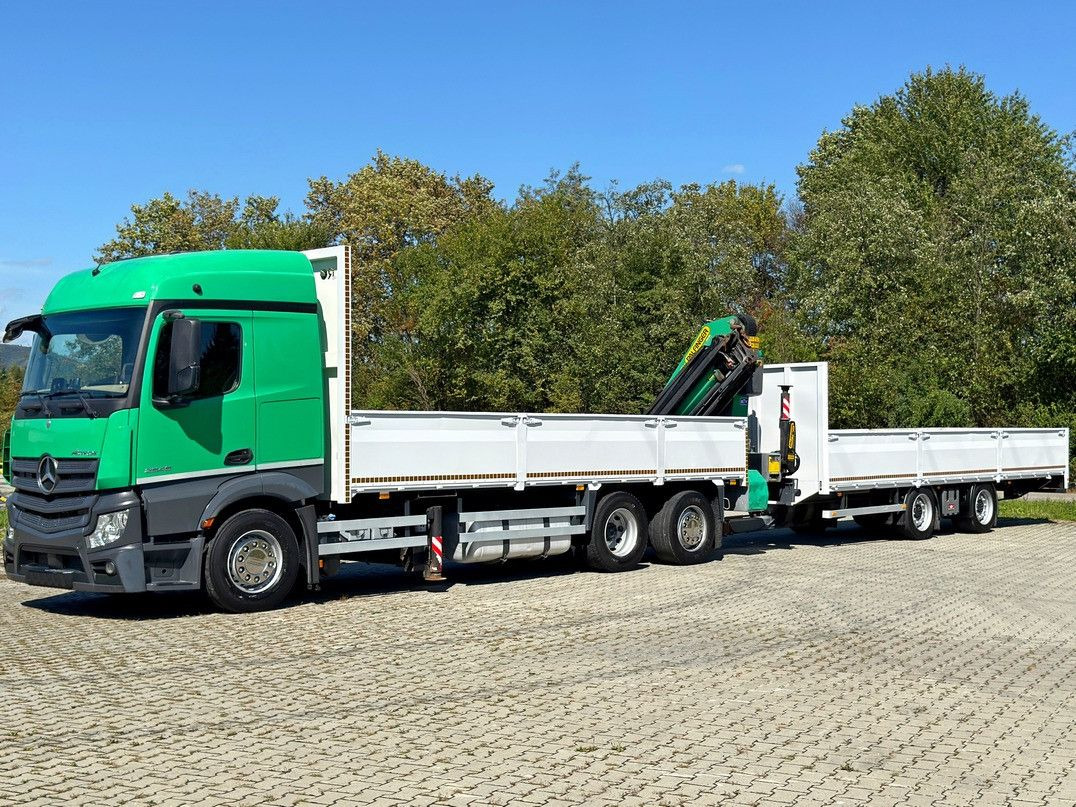 Mercedes-Benz ACTROS 2654* PK 34002 - SH C/FUNK+Anhänger* TOP - Kranbil: bild 4 Mercedes-Benz ACTROS 2654* PK 34002 - SH C/FUNK+Anhänger* TOP - Kranbil: bild 4