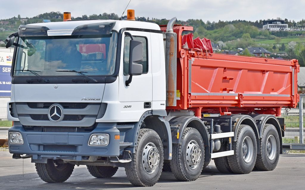 Mercedes-Benz ACTROS 3241 Kipper 5,70m + BORDMATIC / 8x4 - Tippbil lastbil: bild 2 Mercedes-Benz ACTROS 3241 Kipper 5,70m + BORDMATIC / 8x4 - Tippbil lastbil: bild 2