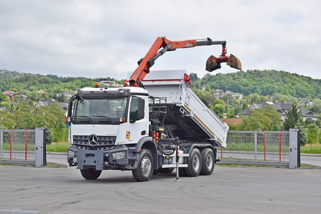 Mercedes-Benz AROCS 2635* FASSI F165AZ.0.22 + FUNK * 6x4 - Kranbil, Tippbil lastbil: bild 2 Mercedes-Benz AROCS 2635* FASSI F165AZ.0.22 + FUNK * 6x4 - Kranbil, Tippbil lastbil: bild 2