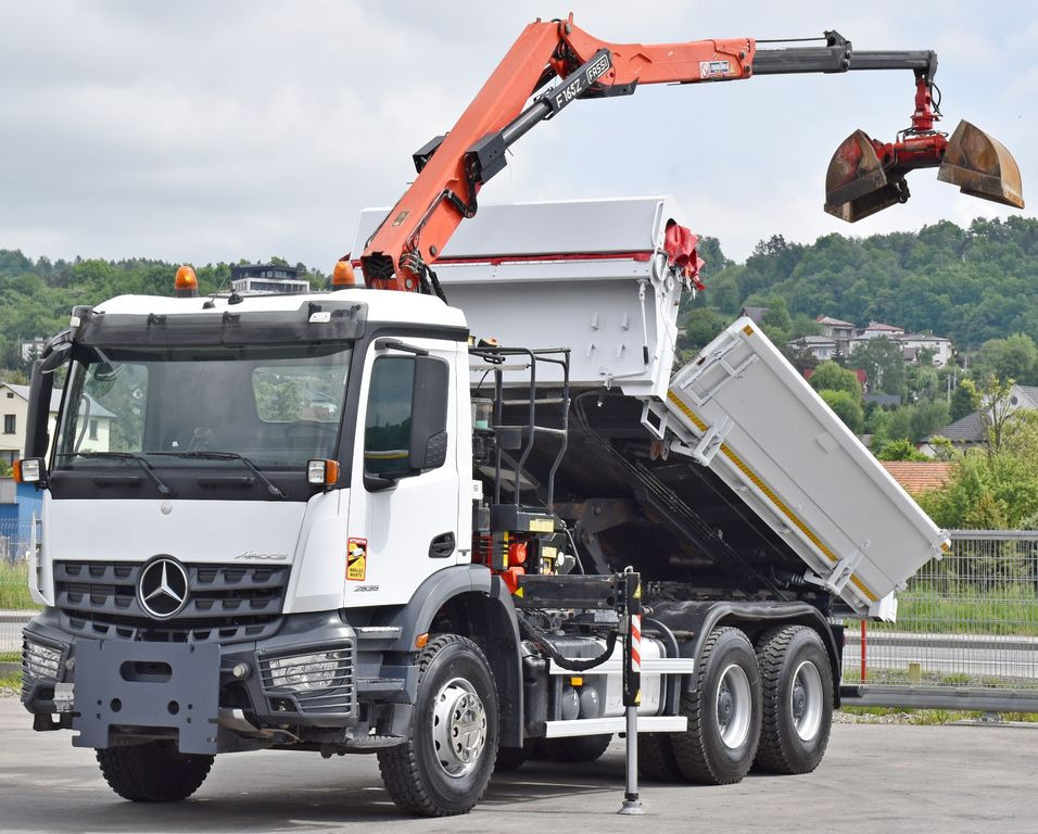 Mercedes-Benz AROCS 2635* FASSI F165AZ.0.22 + FUNK * 6x4 - Kranbil, Tippbil lastbil: bild 3 Mercedes-Benz AROCS 2635* FASSI F165AZ.0.22 + FUNK * 6x4 - Kranbil, Tippbil lastbil: bild 3