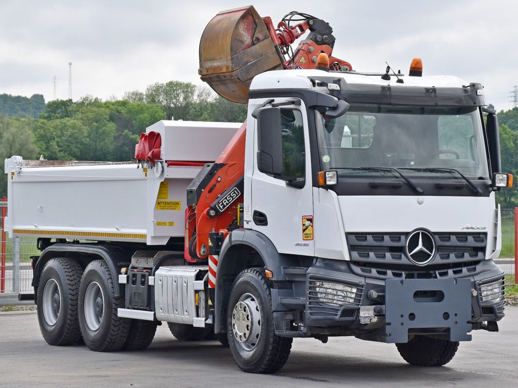 Mercedes-Benz AROCS 2635* FASSI F165AZ.0.22 + FUNK * 6x4 - Kranbil, Tippbil lastbil: bild 4 Mercedes-Benz AROCS 2635* FASSI F165AZ.0.22 + FUNK * 6x4 - Kranbil, Tippbil lastbil: bild 4
