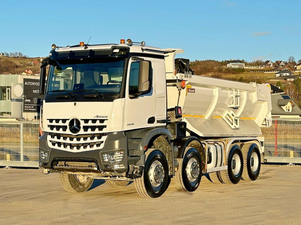 Mercedes-Benz AROCS 3248 * KIPPER * 8x4 * TOPZUSTAND - Tippbil lastbil, Kranbil: bild 2 Mercedes-Benz AROCS 3248 * KIPPER * 8x4 * TOPZUSTAND - Tippbil lastbil, Kranbil: bild 2