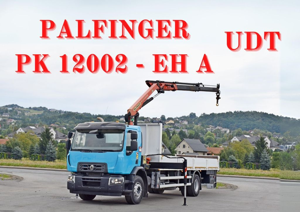 Renault C 320 * PK 12002 EH A + FUNK * TOPZUSTAND - Kranbil, Flakbil: bild 1 Renault C 320 * PK 12002 EH A + FUNK * TOPZUSTAND - Kranbil, Flakbil: bild 1