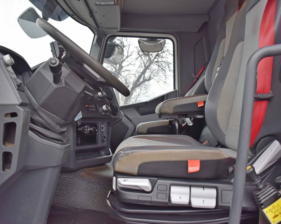 Tippbil lastbil, Kranbil Renault C380 *KIPPER 5,10 m* FASSI F175A.0.22+FUNK /6x4: bild 10
