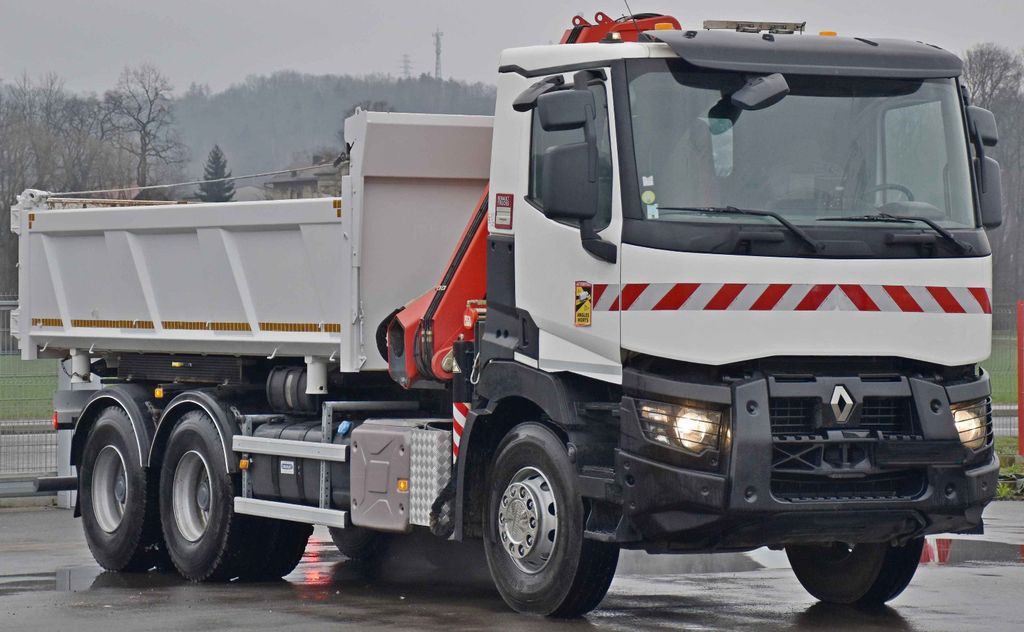 Renault C380 *KIPPER 5,10 m* FASSI F175A.0.22+FUNK /6x4 - Tippbil lastbil, Kranbil: bild 4 Renault C380 *KIPPER 5,10 m* FASSI F175A.0.22+FUNK /6x4 - Tippbil lastbil, Kranbil: bild 4