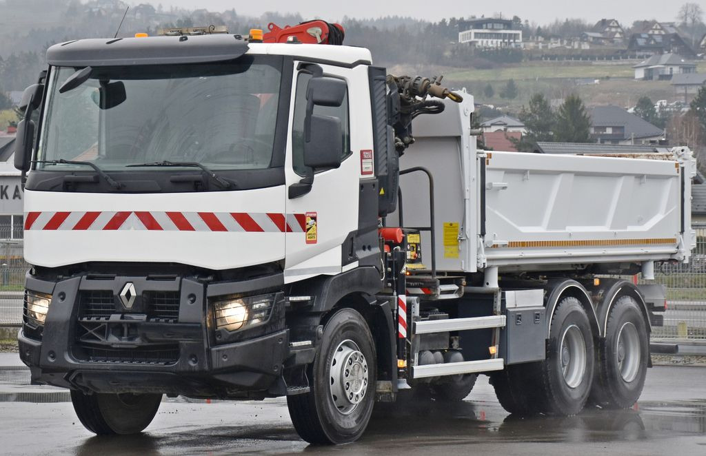 Renault C380 *KIPPER 5,10 m* FASSI F175A.0.22+FUNK /6x4 - Kranbil, Tippbil lastbil: bild 5 Renault C380 *KIPPER 5,10 m* FASSI F175A.0.22+FUNK /6x4 - Kranbil, Tippbil lastbil: bild 5