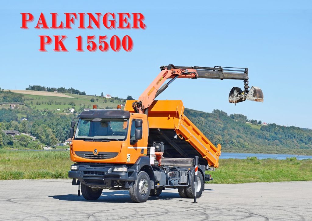 Renault KERAX 370 DXI* KIPPER 3,70m *PK 15500 + FUNK*TOP - Tippbil lastbil, Kranbil: bild 1 Renault KERAX 370 DXI* KIPPER 3,70m *PK 15500 + FUNK*TOP - Tippbil lastbil, Kranbil: bild 1
