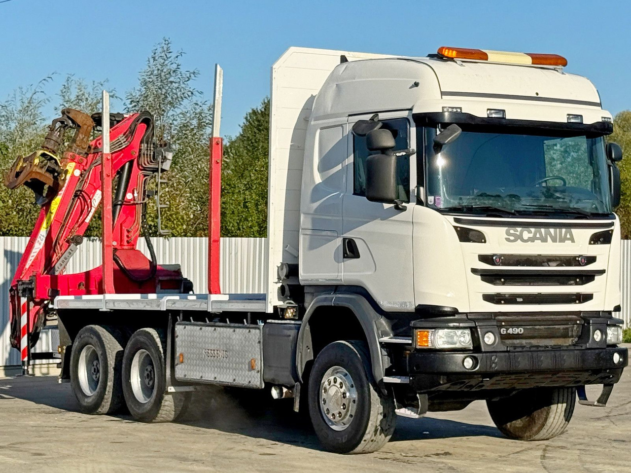 Scania G490* HOLZTRANSPORTER * PENZ 12Z8.70* 6x6 - Timmerbil, Kranbil: bild 3 Scania G490* HOLZTRANSPORTER * PENZ 12Z8.70* 6x6 - Timmerbil, Kranbil: bild 3