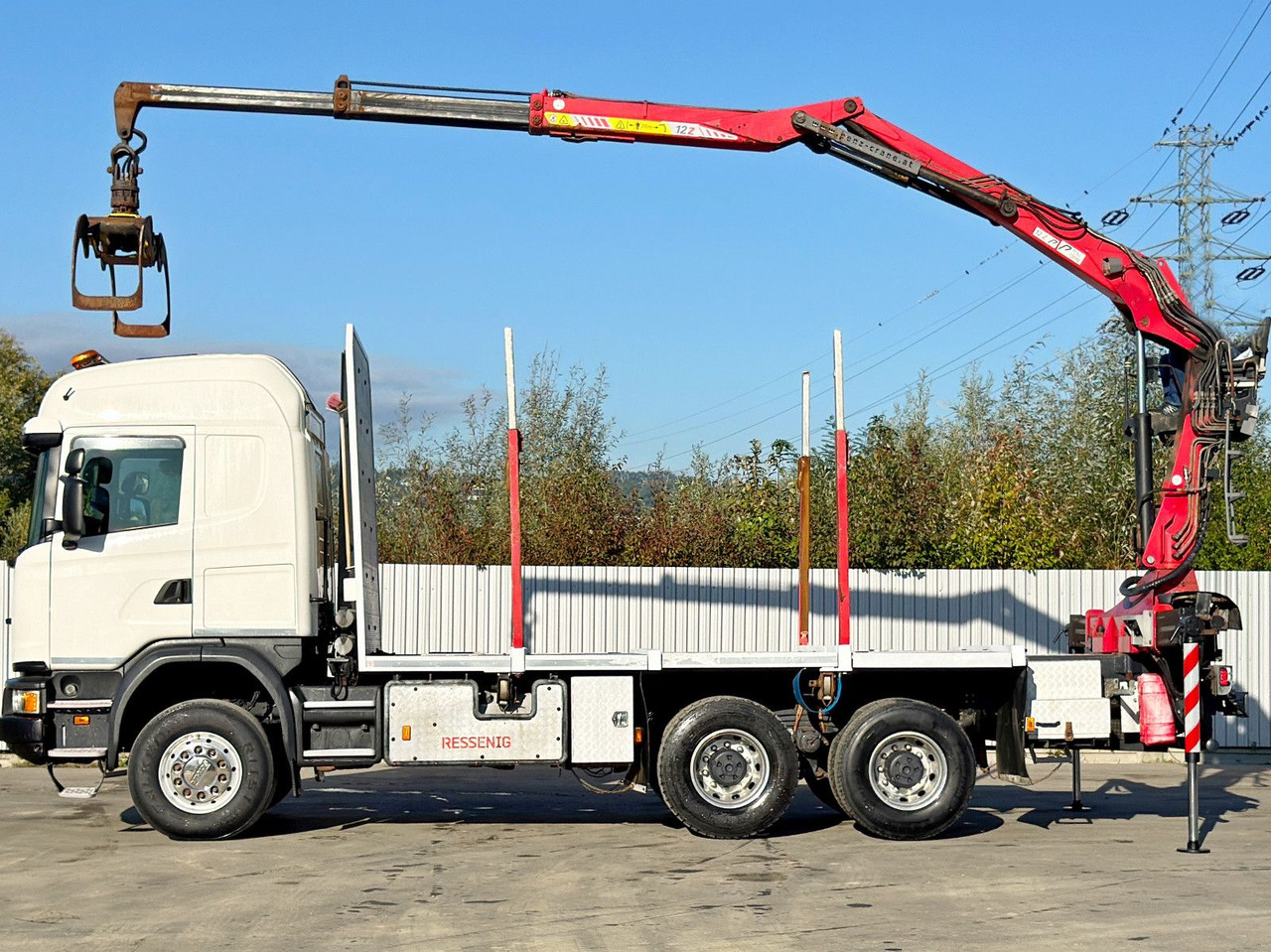 Scania G490* HOLZTRANSPORTER * PENZ 12Z8.70* 6x6 - Timmerbil, Kranbil: bild 5 Scania G490* HOLZTRANSPORTER * PENZ 12Z8.70* 6x6 - Timmerbil, Kranbil: bild 5