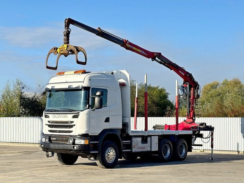 Scania G490* HOLZTRANSPORTER * PENZ 12Z8.70* 6x6 - Timmerbil, Kranbil: bild 2 Scania G490* HOLZTRANSPORTER * PENZ 12Z8.70* 6x6 - Timmerbil, Kranbil: bild 2