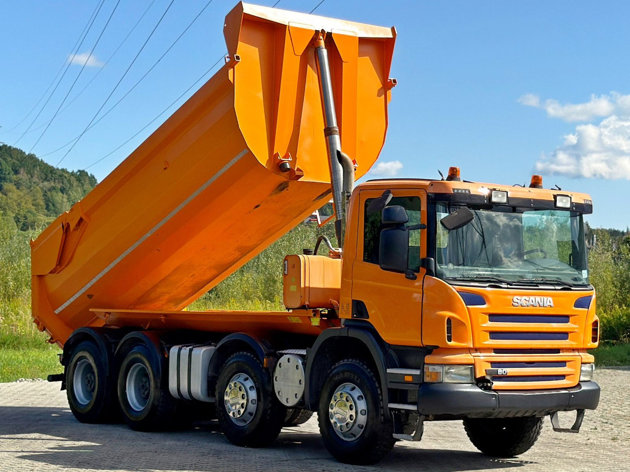 Scania P 380 Kipper * 8x4 * TOPZUSTAND - Tippbil lastbil: bild 3 Scania P 380 Kipper * 8x4 * TOPZUSTAND - Tippbil lastbil: bild 3