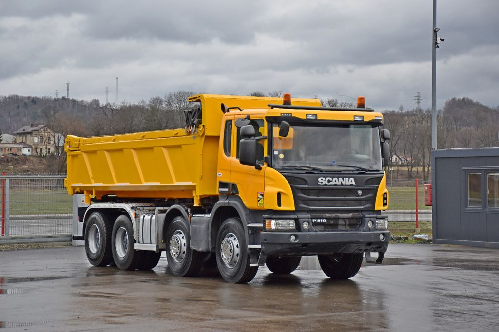 Scania P 410 Kipper 6,00m * 8x4 * TOPZUSTAND ! - Tippbil lastbil: bild 1 Scania P 410 Kipper 6,00m * 8x4 * TOPZUSTAND ! - Tippbil lastbil: bild 1