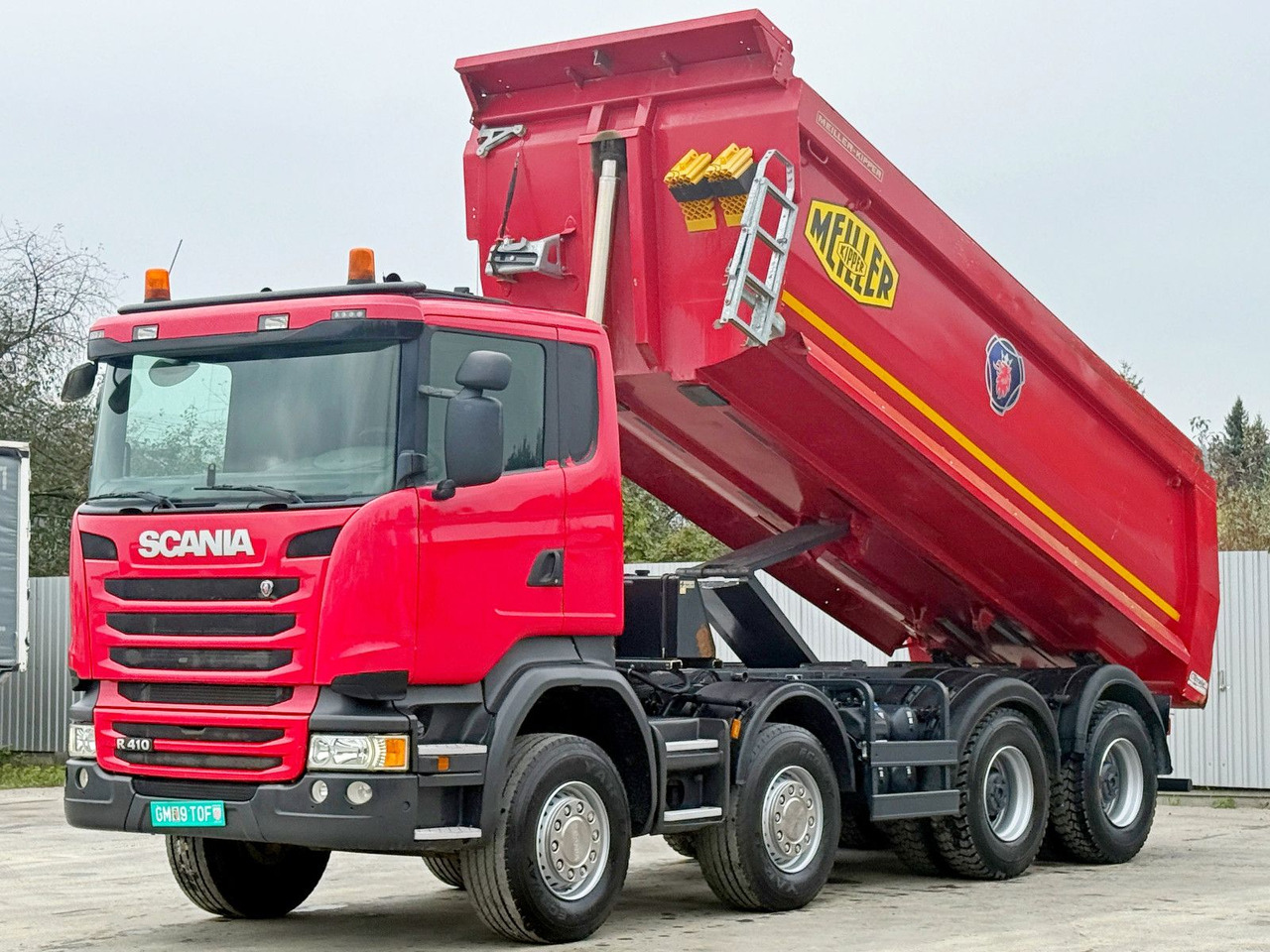 Scania R 410 * Kipper * TOPZUSTAND / 8x4 - Tippbil lastbil: bild 3 Scania R 410 * Kipper * TOPZUSTAND / 8x4 - Tippbil lastbil: bild 3
