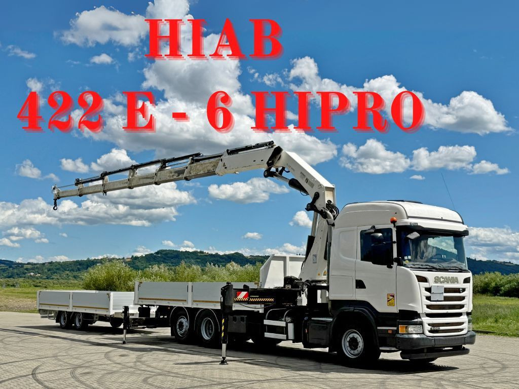 Scania R440 * HIAB 422 E-6 HIPRO + FUNK + Anhänger!*TOP - Kranbil: bild 1 Scania R440 * HIAB 422 E-6 HIPRO + FUNK + Anhänger!*TOP - Kranbil: bild 1