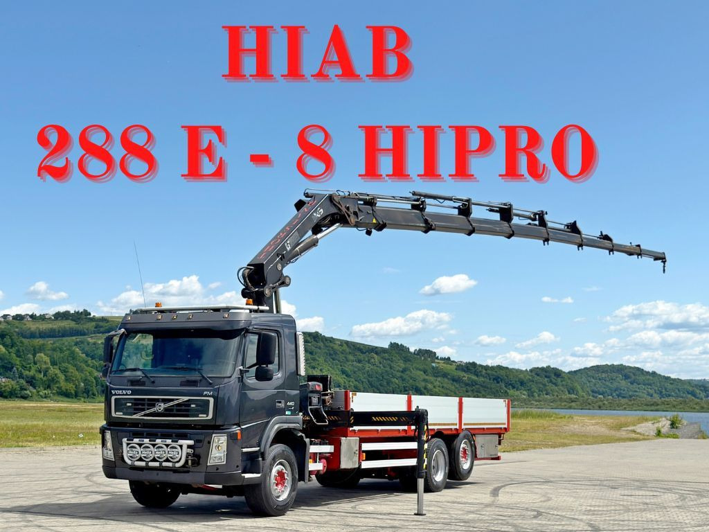 Volvo FM 440 * HIAB 288 E - 8 HIPRO/FUNK * TOPZUSTAND - Kranbil: bild 1 Volvo FM 440 * HIAB 288 E - 8 HIPRO/FUNK * TOPZUSTAND - Kranbil: bild 1