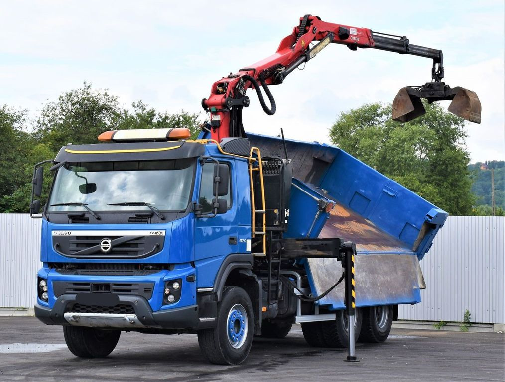 Volvo FMX 370 Kipper 4,90m *EPSILON Q150Z/FUNK*6x4 - Kranbil, Tippbil lastbil: bild 3 Volvo FMX 370 Kipper 4,90m *EPSILON Q150Z/FUNK*6x4 - Kranbil, Tippbil lastbil: bild 3