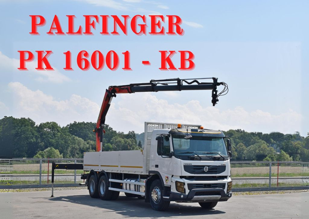 Volvo FMX 370 PRITSCHE 6,60m *PK 16001 - KB+FUNK/6x4 - Kranbil, Tippbil lastbil: bild 1 Volvo FMX 370 PRITSCHE 6,60m *PK 16001 - KB+FUNK/6x4 - Kranbil, Tippbil lastbil: bild 1