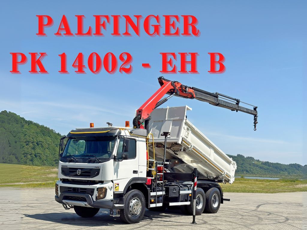 Volvo FMX 410 Kipper 4,70m *PK 14002-EH B/FUNK *6x4 - Kranbil: bild 1 Volvo FMX 410 Kipper 4,70m *PK 14002-EH B/FUNK *6x4 - Kranbil: bild 1