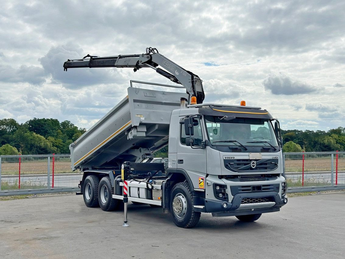 Volvo FMX 420 Kipper 5,10m *FASSI F155A.0.22+FUNK/6x4 - Kranbil: bild 2 Volvo FMX 420 Kipper 5,10m *FASSI F155A.0.22+FUNK/6x4 - Kranbil: bild 2