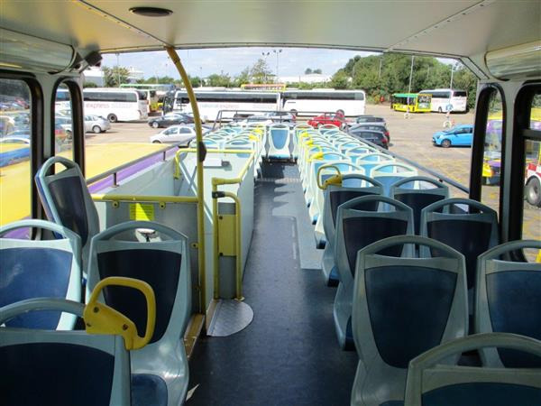 Dubbeldäckare buss 1999 Daf Semi Open top bus  Euro 4: bild 6