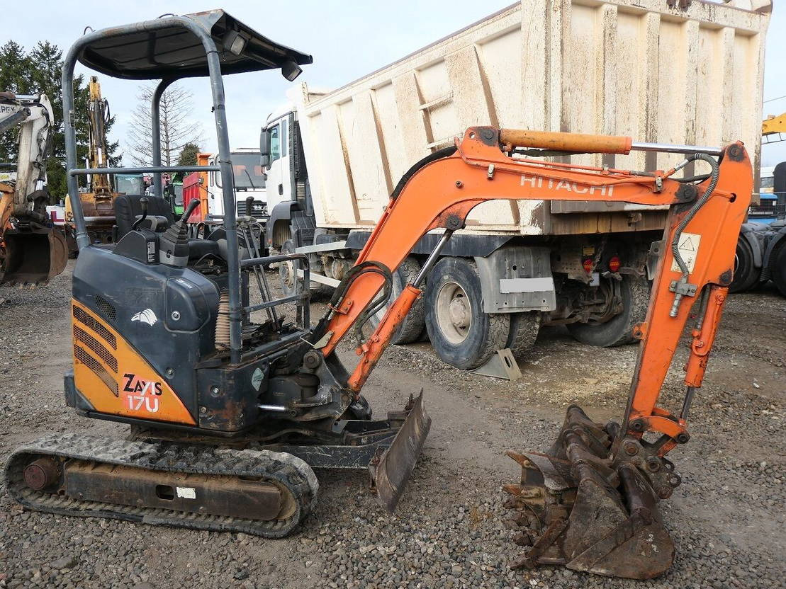 Hitachi ZX17 U-2 - Minigrävmaskin: bild 1 Hitachi ZX17 U-2 - Minigrävmaskin: bild 1