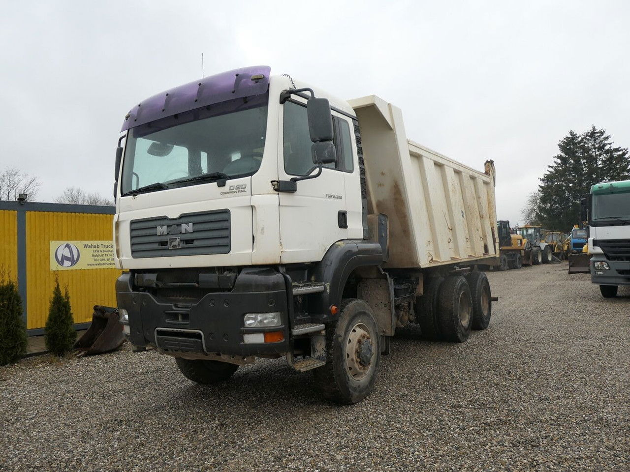 MAN TGA 33.390 - Tippbil lastbil: bild 1 MAN TGA 33.390 - Tippbil lastbil: bild 1