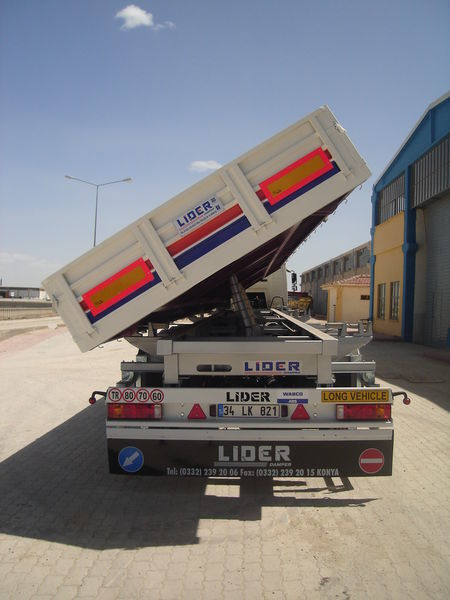LIDER 2024 MODEL NEW FROM MANUFACTURER COMPANY - Tippbil semitrailer: bild 2 LIDER 2024 MODEL NEW FROM MANUFACTURER COMPANY - Tippbil semitrailer: bild 2