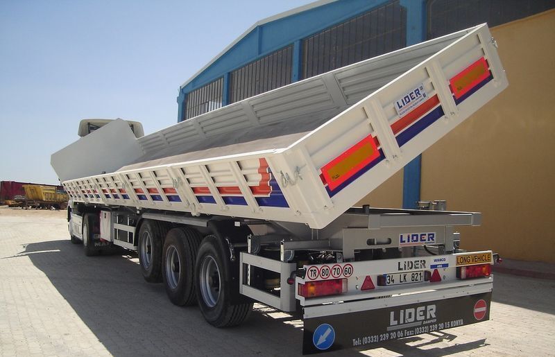LIDER 2024 MODEL NEW FROM MANUFACTURER COMPANY - Tippbil semitrailer: bild 3 LIDER 2024 MODEL NEW FROM MANUFACTURER COMPANY - Tippbil semitrailer: bild 3