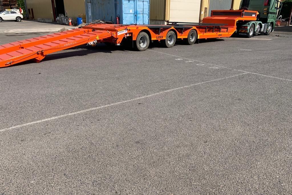 LIDER 2025 YEAR NEW LOWBED TRAILER FOR SALE (MANUFACTURER COMPANY) - Låg lastare semitrailer: bild 2 LIDER 2025 YEAR NEW LOWBED TRAILER FOR SALE (MANUFACTURER COMPANY) - Låg lastare semitrailer: bild 2