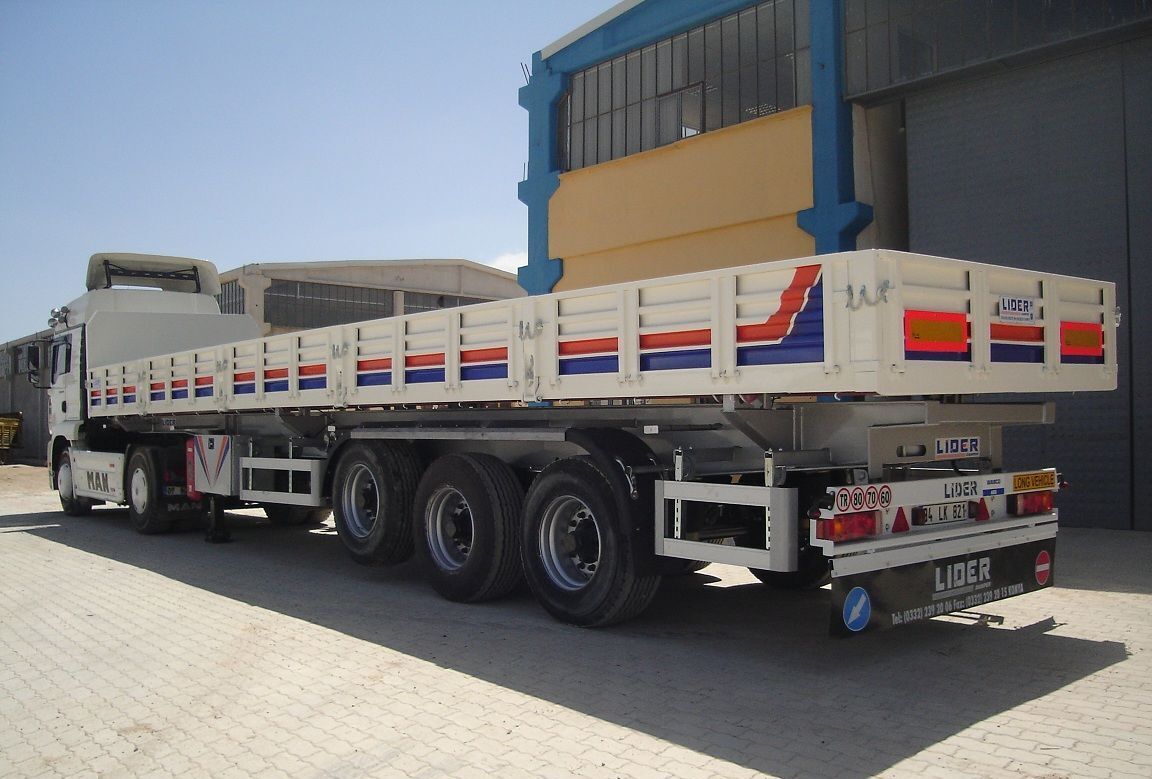 LIDER 2025 YEAR NEW TRAILER FOR SALE (MANUFACTURER COMPANY) - Flaksläp: bild 2 LIDER 2025 YEAR NEW TRAILER FOR SALE (MANUFACTURER COMPANY) - Flaksläp: bild 2