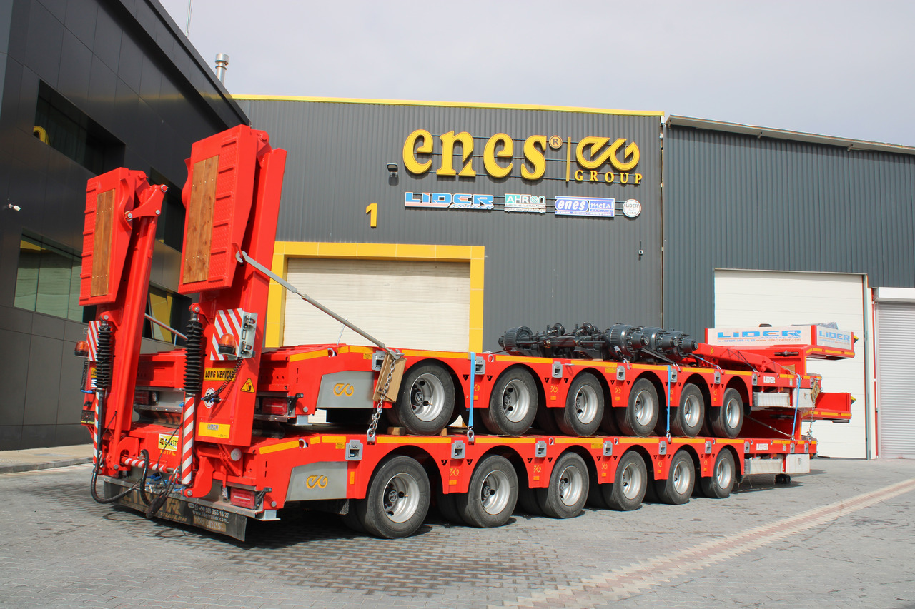 LIDER 2025 model 150 Tons capacity Lowbed semi trailer - Låg lastare semitrailer: bild 3 LIDER 2025 model 150 Tons capacity Lowbed semi trailer - Låg lastare semitrailer: bild 3