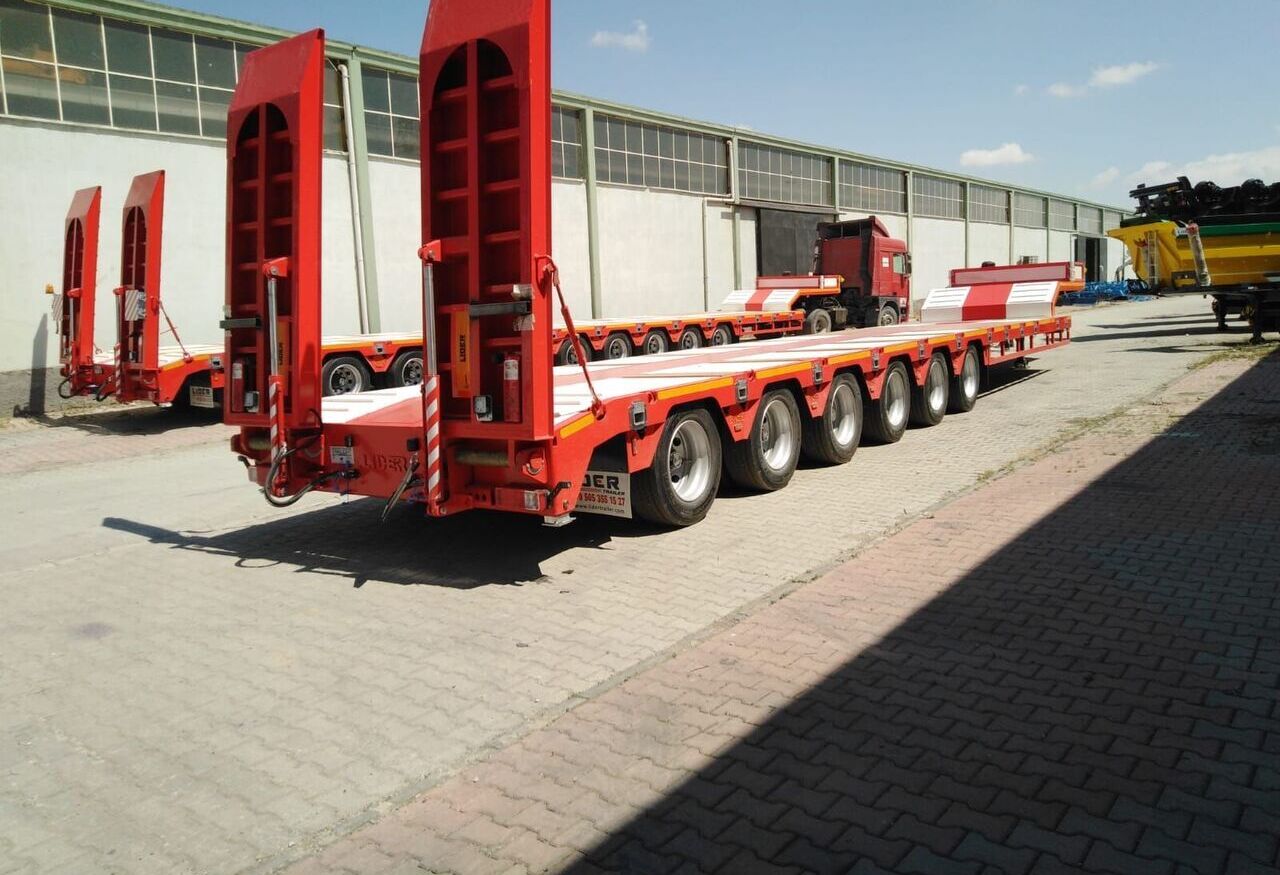 LIDER 2025 model 150 Tons capacity Lowbed semi trailer - Låg lastare semitrailer: bild 5 LIDER 2025 model 150 Tons capacity Lowbed semi trailer - Låg lastare semitrailer: bild 5