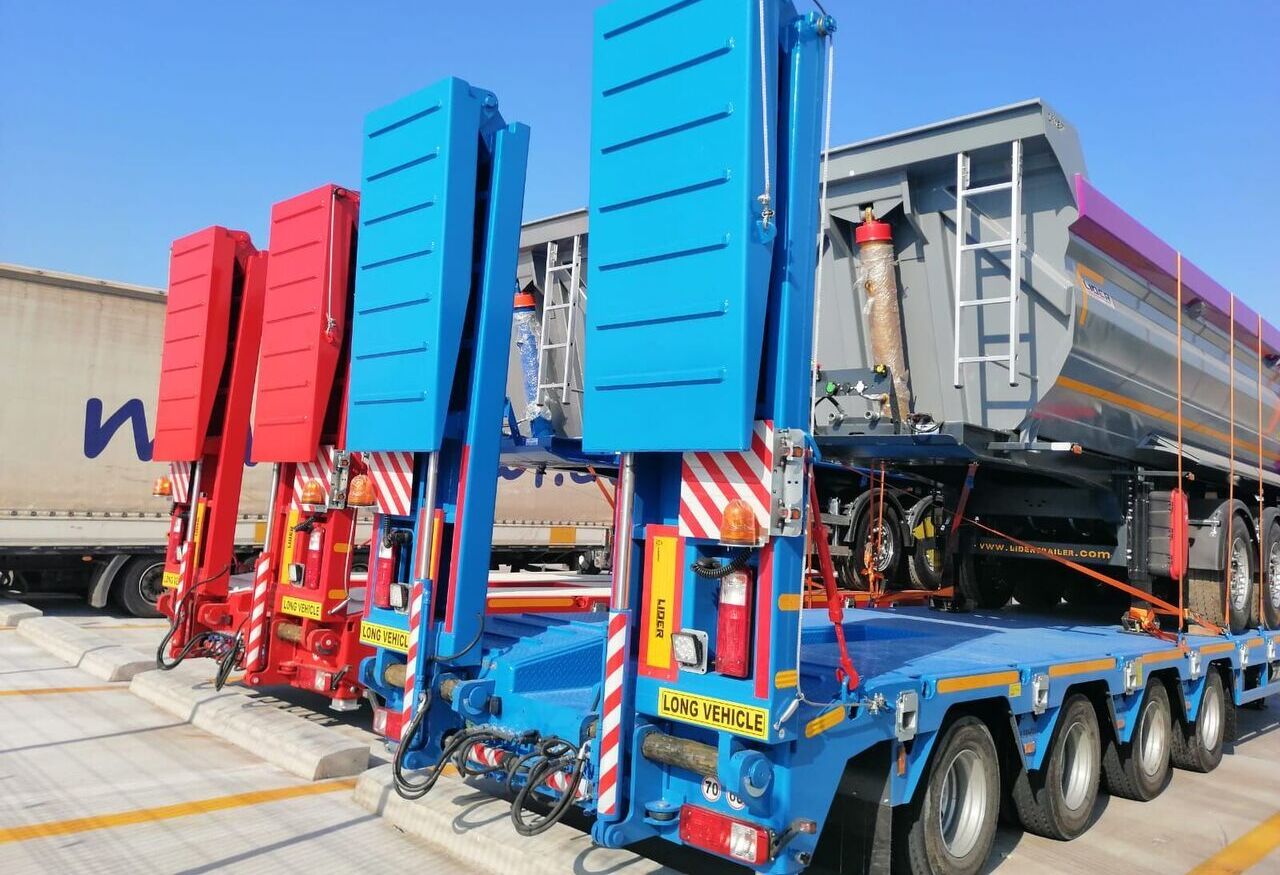 LIDER 2025 model new directly from manufacturer company available stock - Låg lastare semitrailer: bild 1 LIDER 2025 model new directly from manufacturer company available stock - Låg lastare semitrailer: bild 1