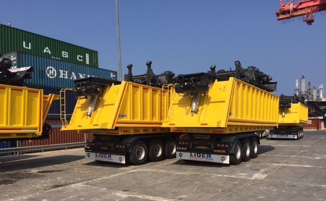 Ny Tippbil semitrailer LIDER 2025 new dumper from manufacturer company LIDER TRAILER: bild 9