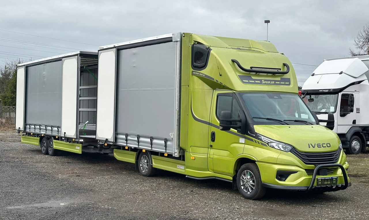 IVECO 35S18 A8 - Transportbil med kapell, Dubbelhytt transportbil: bild 2 IVECO 35S18 A8 - Transportbil med kapell, Dubbelhytt transportbil: bild 2