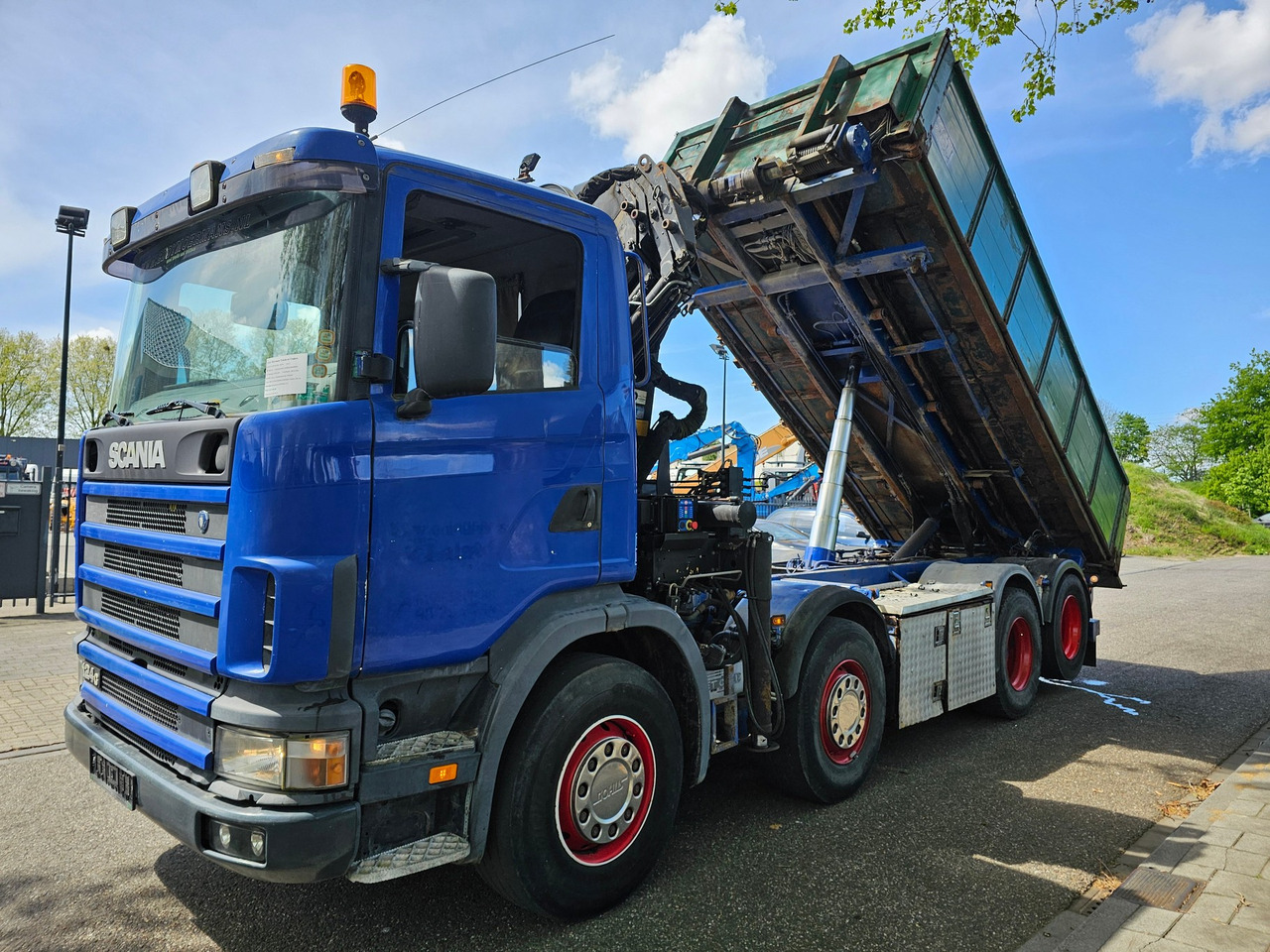 Scania R 124G 420 8x2 - Kranbil: bild 5 Scania R 124G 420 8x2 - Kranbil: bild 5