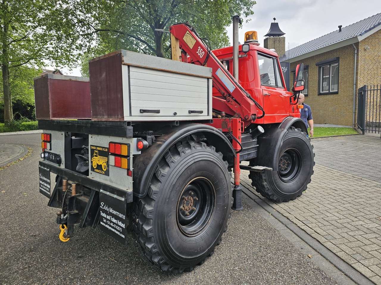 Unimog 406/U9000 4x4 - Kranbil: bild 2 Unimog 406/U9000 4x4 - Kranbil: bild 2