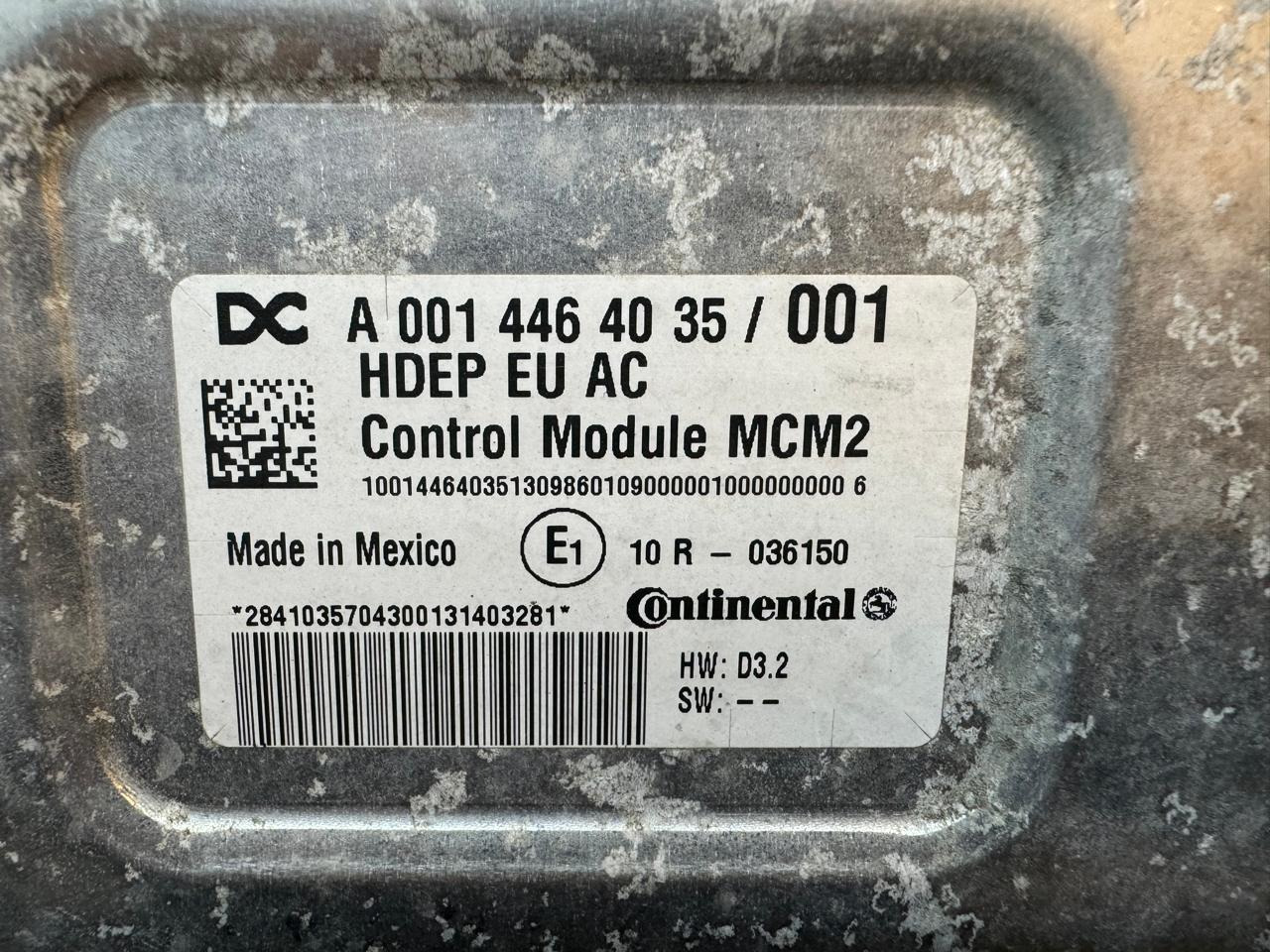 ENGINE CONTROL UNIT(CONTROL MODULE MCM 2) OM471LA,OM470LA,OM934LA EURO 5-6 - Kontrollenhet för Lastbil: bild 5 ENGINE CONTROL UNIT(CONTROL MODULE MCM 2) OM471LA,OM470LA,OM934LA EURO 5-6 - Kontrollenhet för Lastbil: bild 5
