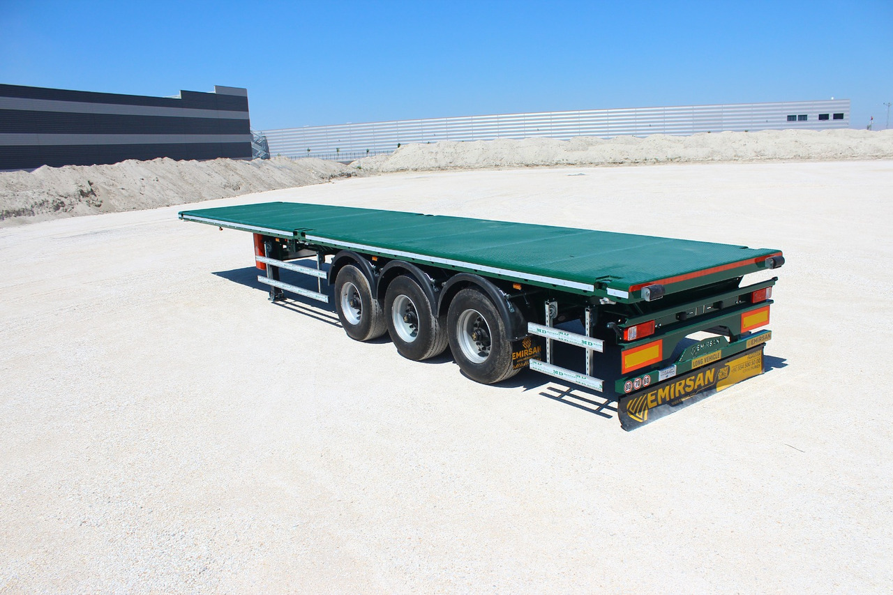 EMIRSAN Immediate Delivery From Stock 13.60 METER FLATBED - Flaktrailer: bild 2 EMIRSAN Immediate Delivery From Stock 13.60 METER FLATBED - Flaktrailer: bild 2