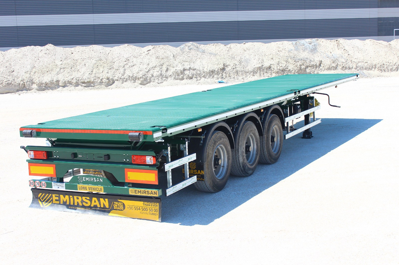 EMIRSAN Immediate Delivery From Stock 13.60 METER FLATBED - Flaktrailer: bild 4 EMIRSAN Immediate Delivery From Stock 13.60 METER FLATBED - Flaktrailer: bild 4