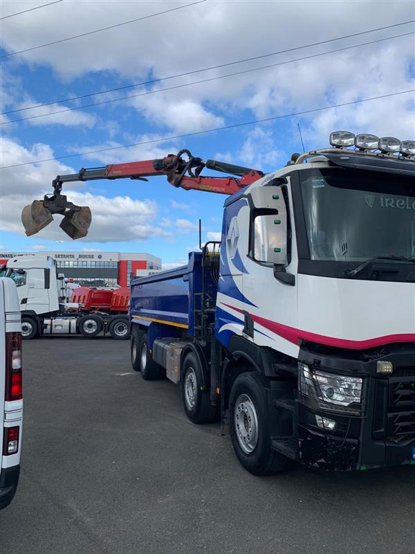 2016 Renault Trucks C 430.32 8X4 RK E6 - Tippbil lastbil, Kranbil: bild 2 2016 Renault Trucks C 430.32 8X4 RK E6 - Tippbil lastbil, Kranbil: bild 2