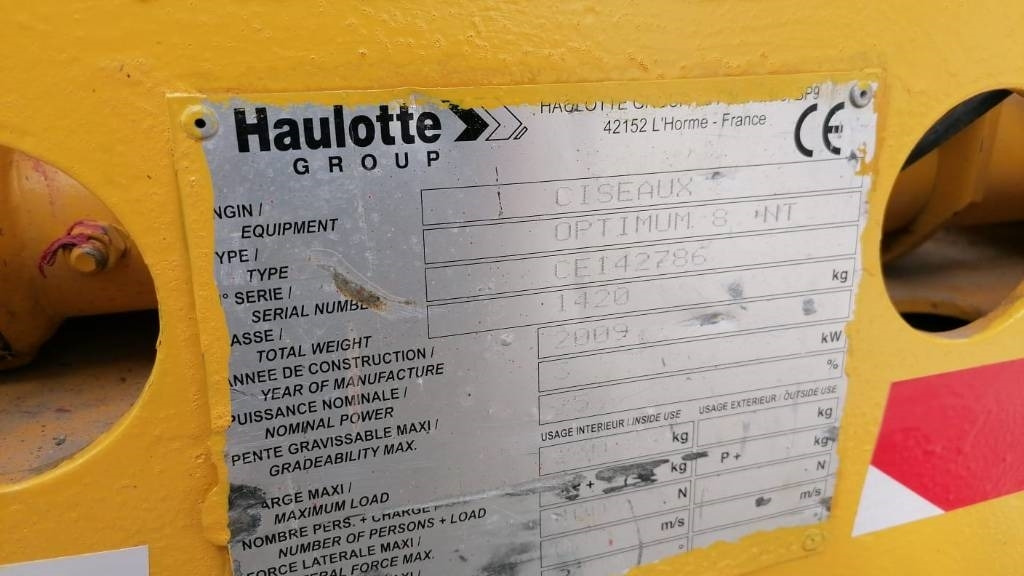 Haulotte Optimum 8 - Saxlift: bild 5 Haulotte Optimum 8 - Saxlift: bild 5