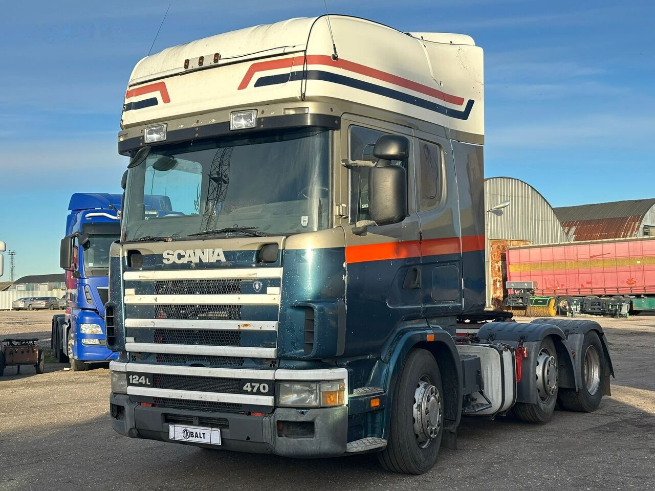 Scania R124 470 - Dragbil: bild 1 Scania R124 470 - Dragbil: bild 1