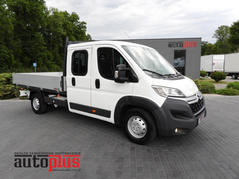 Citroën JUMPER SKRZYNIA PODWÓJNA KABINA DOKA 7 MIEJSC TEMPOMAT KLIMATYZ - Transportbil med flak, Dubbelhytt transportbil: bild 1 Citroën JUMPER SKRZYNIA PODWÓJNA KABINA DOKA 7 MIEJSC TEMPOMAT KLIMATYZ - Transportbil med flak, Dubbelhytt transportbil: bild 1