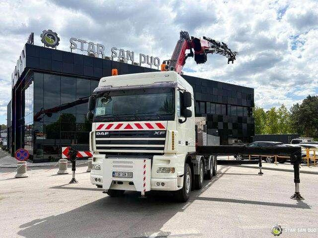 DAF XF 105.510 8x4 FASSI F800 XP Crane Fifth wheel - Flakbil, Kranbil: bild 5 DAF XF 105.510 8x4 FASSI F800 XP Crane Fifth wheel - Flakbil, Kranbil: bild 5
