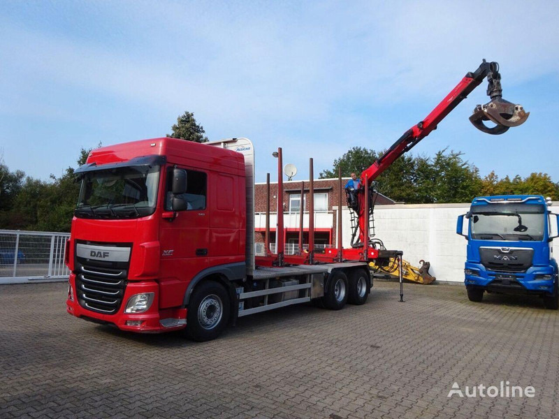 DAF XF 510 6x4 Crane EPSILON M120Z - Timmerbil, Kranbil: bild 3 DAF XF 510 6x4 Crane EPSILON M120Z - Timmerbil, Kranbil: bild 3