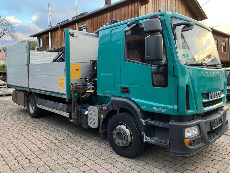 Iveco 120E25 M122 KRAN RETARDER 2xAHK KLIMA - Flakbil, Kranbil: bild 1 Iveco 120E25 M122 KRAN RETARDER 2xAHK KLIMA - Flakbil, Kranbil: bild 1