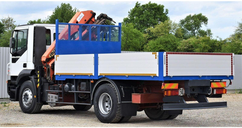 Flakbil, Kranbil Iveco Eurocargo 180E28: bild 7