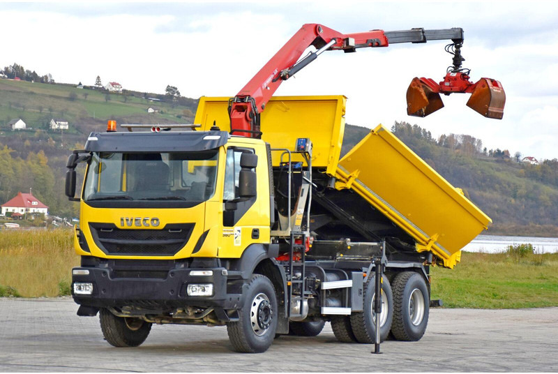 Iveco TRAKKER 360 * Kipper 4,90m* KRAN/FUNK*6x4 - Tippbil lastbil, Kranbil: bild 3 Iveco TRAKKER 360 * Kipper 4,90m* KRAN/FUNK*6x4 - Tippbil lastbil, Kranbil: bild 3